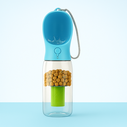 PawOnBoard |  3‑in‑1 Dog Water Bottle